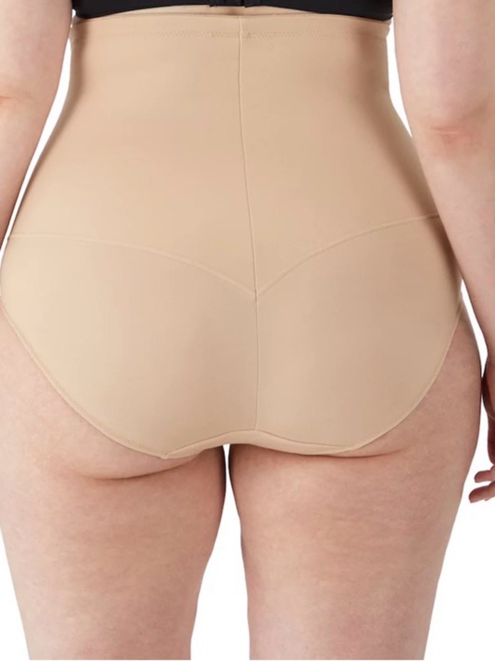 Maidenform Beige High Waist Shaping Brief Firm Shapes Size Small 1854 - Picture 3 of 10